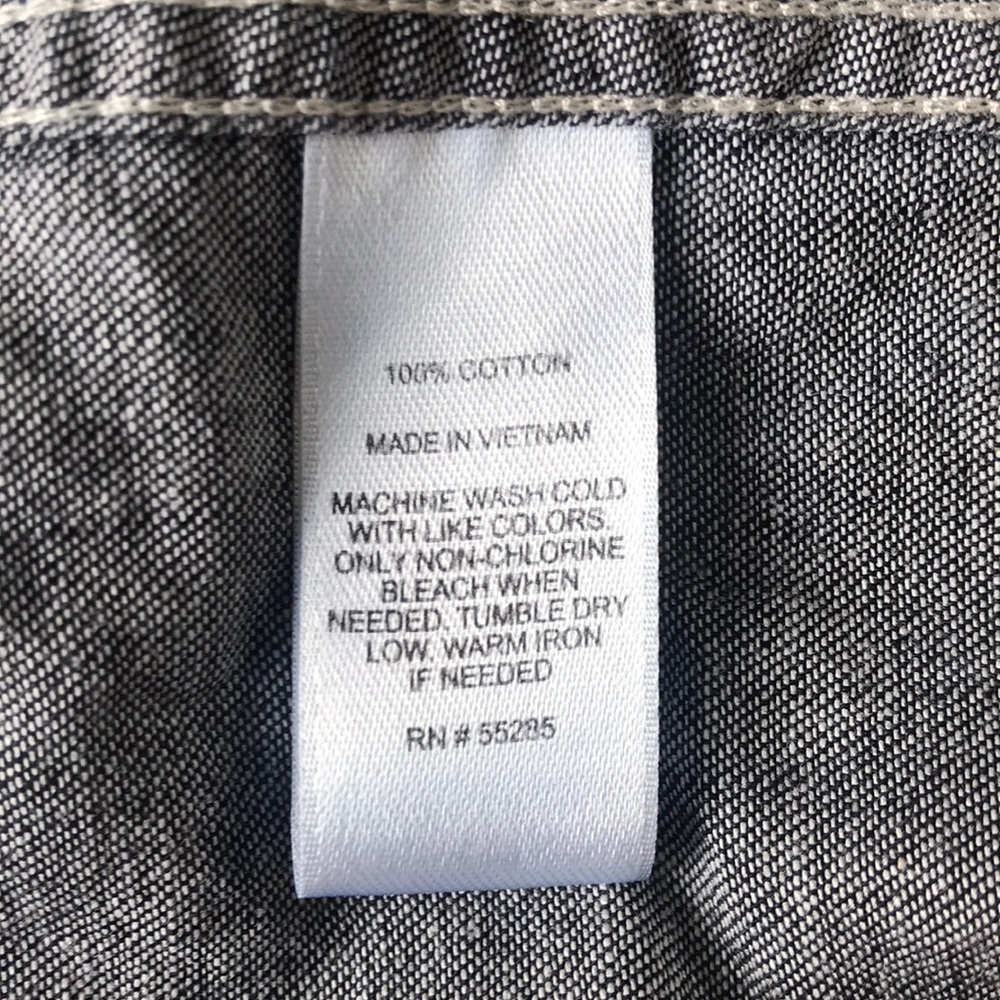 Mens XL Express denim looking shirt - Picture 7 of 7